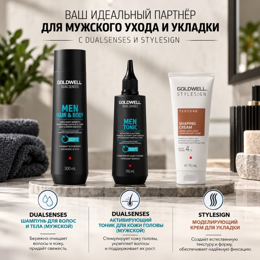Крем-паста для стойких укладок с матовым эффектом - Goldwell Stylesign Texture Roughman Texturizing Paste